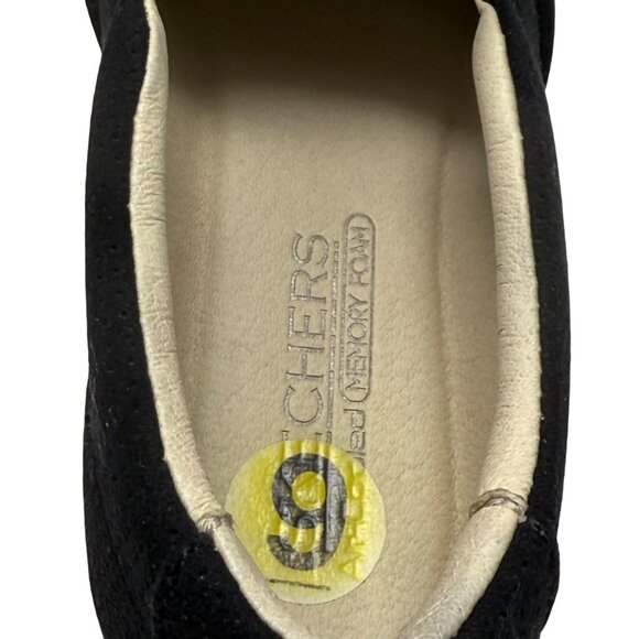 Skechers Womens‎ Fit Air Black Slip On Shoes Memory Foam Sz 9 Perforated 49759 - Picture 7 of 11